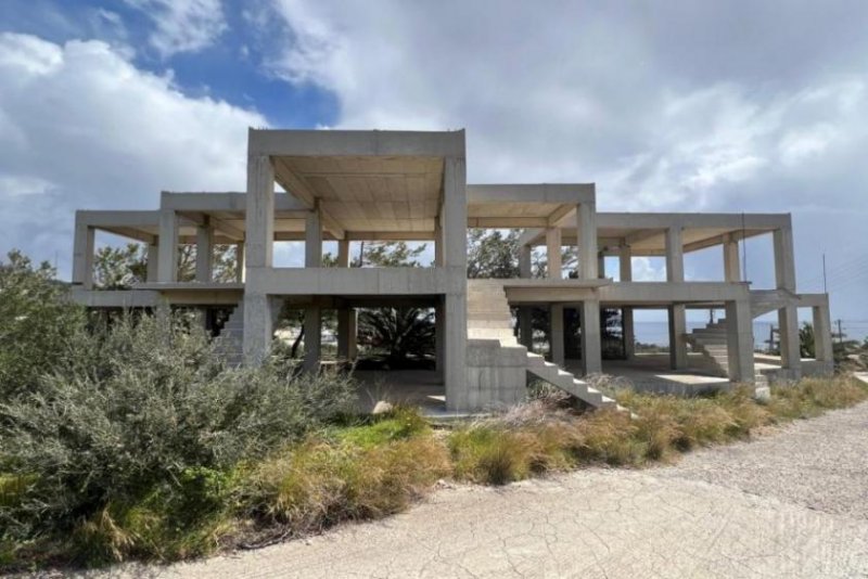 Koutsounari Betonskelett im Dorf am Meer, in der Nähe von Ierapetra Haus kaufen